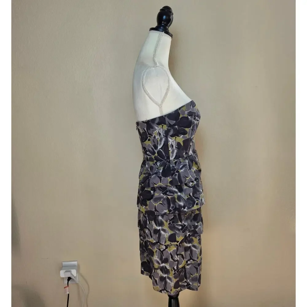 J. Crew Strapless Ruffle Dress 6